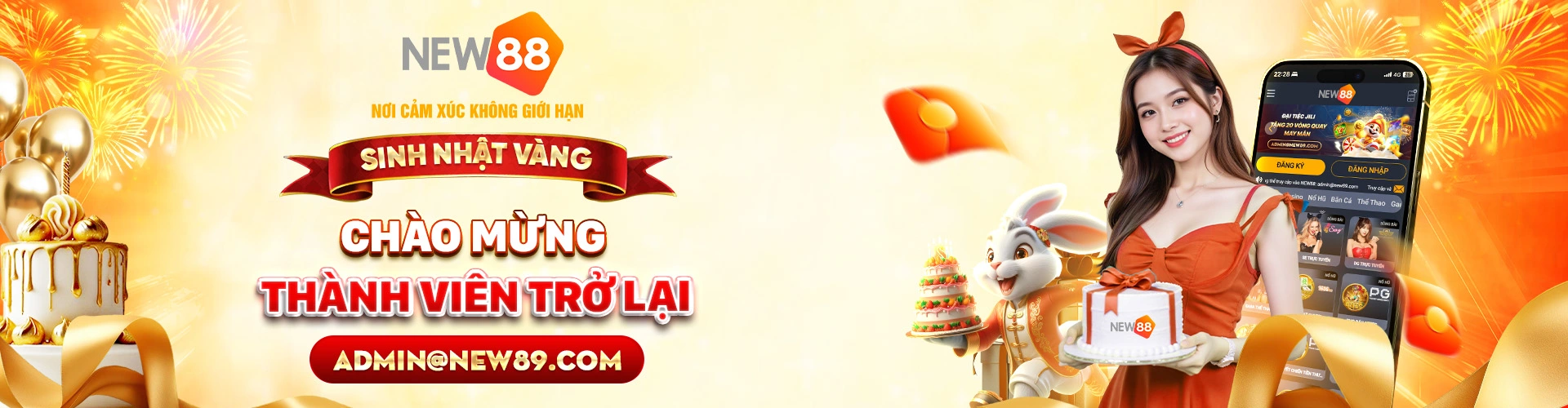 New88 Chào mừng thành viên mới